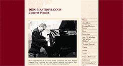 Desktop Screenshot of dinomastroyiannis.com